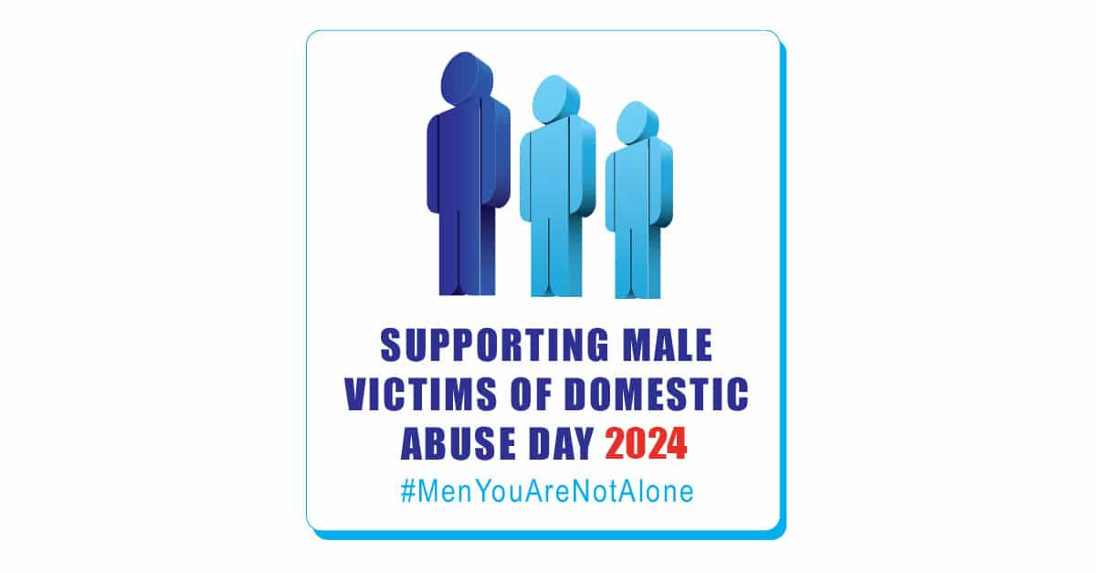 Supporting male victims of domestic abuse day 2024